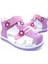 Ortopedik Kız Bebek ve Çocuk Sandaleti KBTKL2407 Lila Beyaz Pembe 22 3