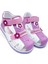 Ortopedik Kız Bebek ve Çocuk Sandaleti KBTKL2407 Lila Beyaz Pembe 22 8