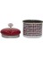 Forte Red Emaye Baharatlık Kavanoz Küçük Boy 10 cm 2