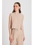 Kadın Bej Hannah Düğmeli Yelek 29090 5