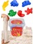 Naturel Kinetik Kum 500 gr ve Oyun Kalıbı 6 Lı 1 Paket Kurumaz Kinetik Oyun Kumu Doğal Kinetik Kum 1
