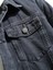 Erkek Düğmeli Likralı Slim Fit Kot Ceket 4