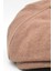 Erkek Kahve Ingiliz Şapka Newsboy Kasket Flat Cap 4