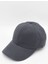 Erkek %100 Pamuk Antrasit Cap Beyzbol Şapkası 2