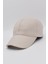 Bej Deri Erkek Kep Şapka 1