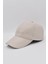 Bej Deri Erkek Kep Şapka 3