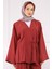 Haki Bel Bağlamalı Modal Kimono Pantolonlu Takım 4