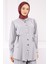 Bej Bel Bağlamalı Tunik Pantolonlu Takım 4
