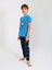 Erkek Çocuk Kısa Kollu %100 Pamuklu Pijama Takımı League 3