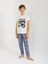 Erkek Çocuk Kısa Kollu %100 Pamuklu Pijama Takımı Go Space 2
