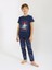Erkek Çocuk Kısa Kollu %100 Pamuklu Pijama Takımı Sail 3