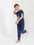 Erkek Çocuk Kısa Kollu %100 Pamuklu Pijama Takımı Sail 4