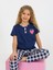 Kız Çocuk Kısa Kollu Düğme Detaylı %100 Pamuklu Pijama Takımı Special Love 3