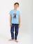 Erkek Çocuk Kısa Kollu %100 Pamuklu Pijama Takımı Sail 3