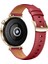 Huawei Watch Gt4 41MM Ile Uyumlu Starlight Gold Metal Tokalı Deri Zarif Şık Kordon 2