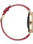 Huawei Watch Gt4 41MM Ile Uyumlu Starlight Gold Metal Tokalı Deri Zarif Şık Kordon 5