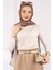 Bej Önü Drapeli Sandy Bluz 2