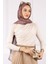 Bej Önü Drapeli Sandy Bluz 3