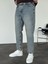 Erkek Boyfriend Fit Jean Pantolon Buz Mavi 1