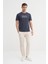 4043 Erkek Bisiklet Yaka T-Shirt 3