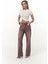 Volme Yıkamalı Bordo Jean Pantolon 2