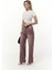 Volme Yıkamalı Bordo Jean Pantolon 3