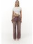 Norris Asimetrik Ekru Crop 5