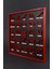 F1 2025 Yarış Takvimi / Formula 1 - 3 Boyutlu Tabela - 22.5 cm x 20 cm x 1.5 cm 2