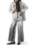Hana Denim Desenli Oversize Ceket 2