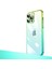 Apple iPhone 12 Pro Uyumlu Parlak Renk Geçişli Kamera Korumalı Rntc Senkron Kapak-Pembe-Yeşil 2