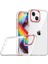 Apple iPhone 14 Plus Uyumlu Rntc Flora Kapak-Kırmızı 1