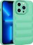Apple iPhone 12 Pro Uyumlu Kamera Korumalı Parlak Airbag'li Rntc Galya Kapak-Su Yeşil 1
