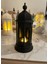 Ramazan Feneri - (Tealight LED Hediyeli ) Fanos Ev Ofis Süsü Hoşgeldin Ramazan Işık Modern Dekorati 4