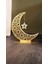 33 cm Metal Ramazan Hilali Masaüstü Islami Dekor - Ramazan Süsleri - Ev Dekorasyon - WAMH169 1