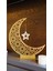 33 cm Metal Ramazan Hilali Masaüstü Islami Dekor - Ramazan Süsleri - Ev Dekorasyon - WAMH169 2