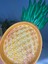 Ananas Model Dekor Tabak 3