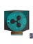 Kirppi 3D Lamba Crypto Ripple Xrp Coin Masa Gece Lambası 1