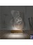Kirppi 3D Lamba Ayıcık Kalp Seni Seviyorum V1 Masa Gece Lambası 2