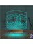 Kirppi 3D Lamba Kabe Masa Gece Lambası 3
