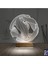 Kirppi 3D Lamba Geometrik Dekoratif V4 Masa Gece Lambası 2