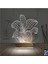 Kirppi 3D Lamba Orkide Çiçek Masa Gece Lambası-1 2