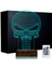 Kirppi 3D Lamba Kuru Kafa Punisher Masa Gece Lambası 1