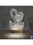 Kirppi 3D Lamba Kuğu Masa Gece Lambası 2