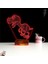 Kirppi 3D Lamba Sevimli Dinozor Masa Gece Lambası 4