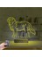 Kirppi 3D Lamba Köpek Golden Kişiye Özel Masa Gece Lambası 5