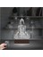 Kirppi 3D Lamba Yoga Yogacı Lotus Masa Gece Lambası 2