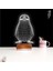 Kirppi 3D Lamba Penguen Çocuk Odası Tasarım Masa Gece Lambası 2