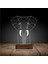 Kirppi 3D Lamba Fil Polygonal Masa Gece Lambası-1 2