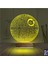 Kirppi 3D Lamba Death Star Ölüm Yıldızı Masa Gece Lambası 5