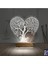 Kirppi 3D Lamba Hayat Ağacı Kalp Ağaç Masa Gece Lambası 2